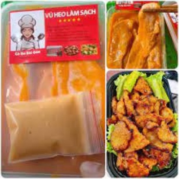 VÚ HEO ƯỚP CHAO - 500G