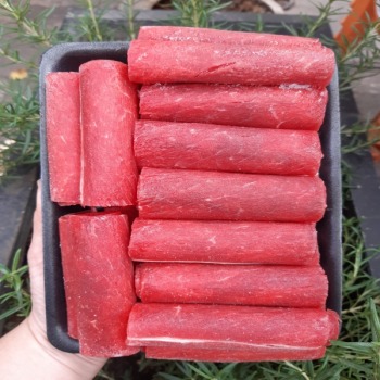 NẠC ĐÙI BÒ CUỘN - KHAY 500G